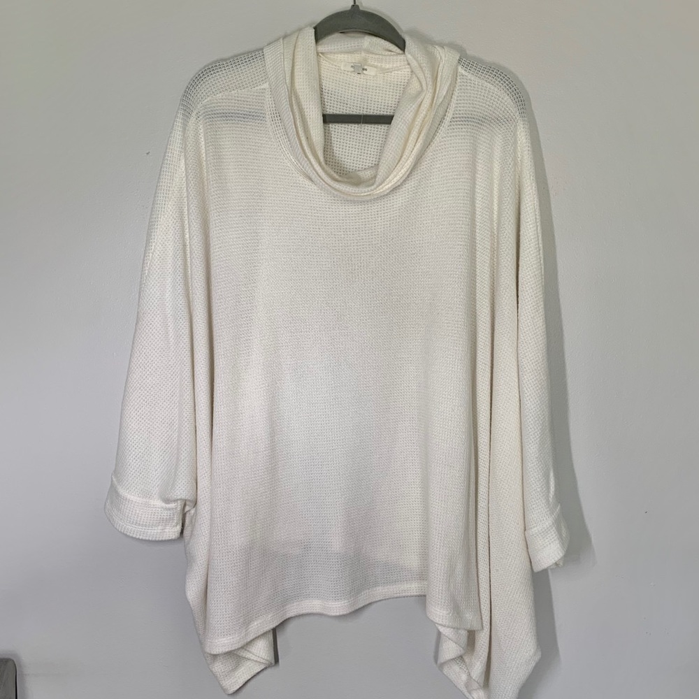 Maurice’s Oversized White Cream Sweater